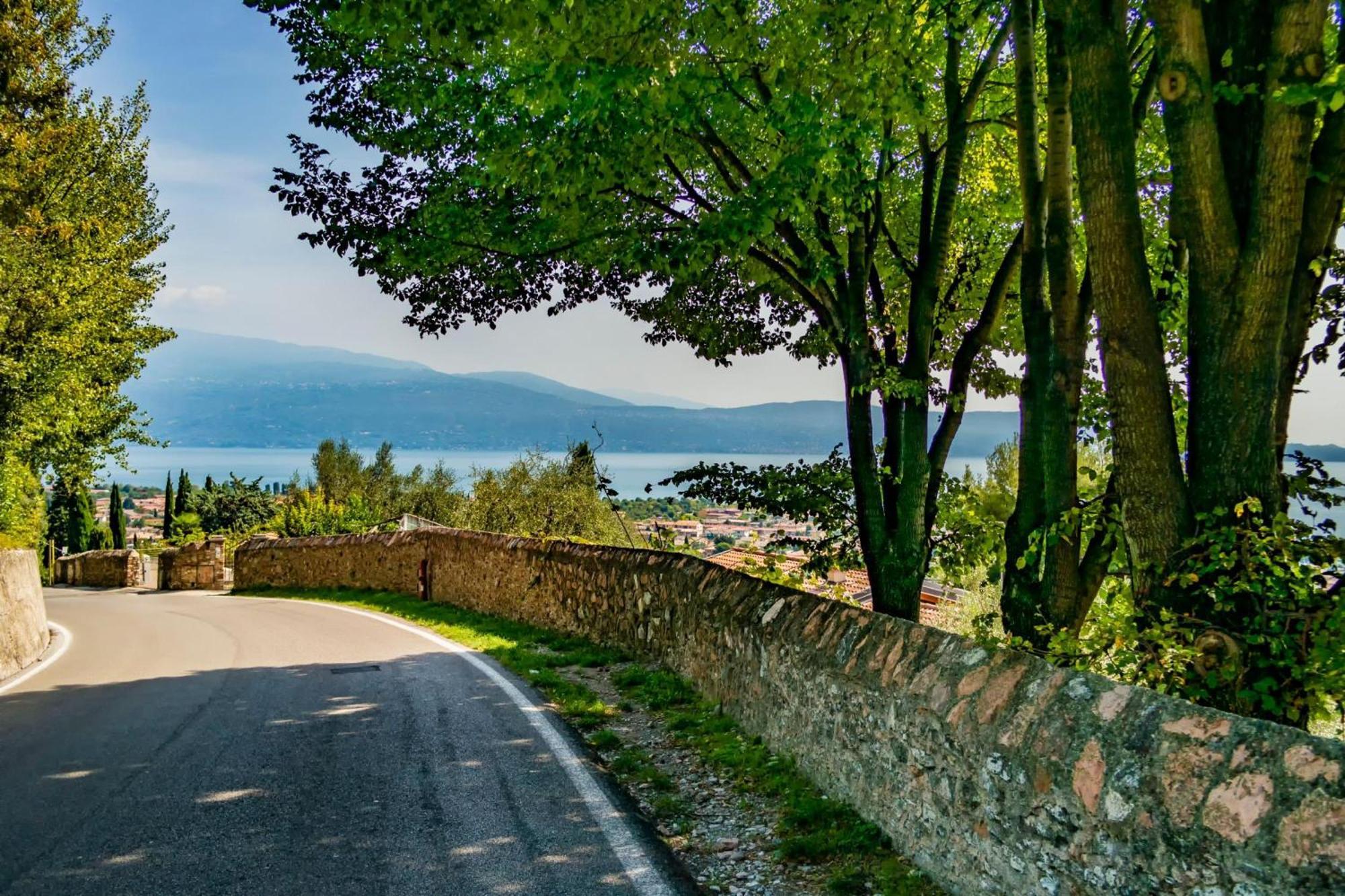 Casa Angela With View On Garda Lake Toscolano Maderno Bagian luar foto